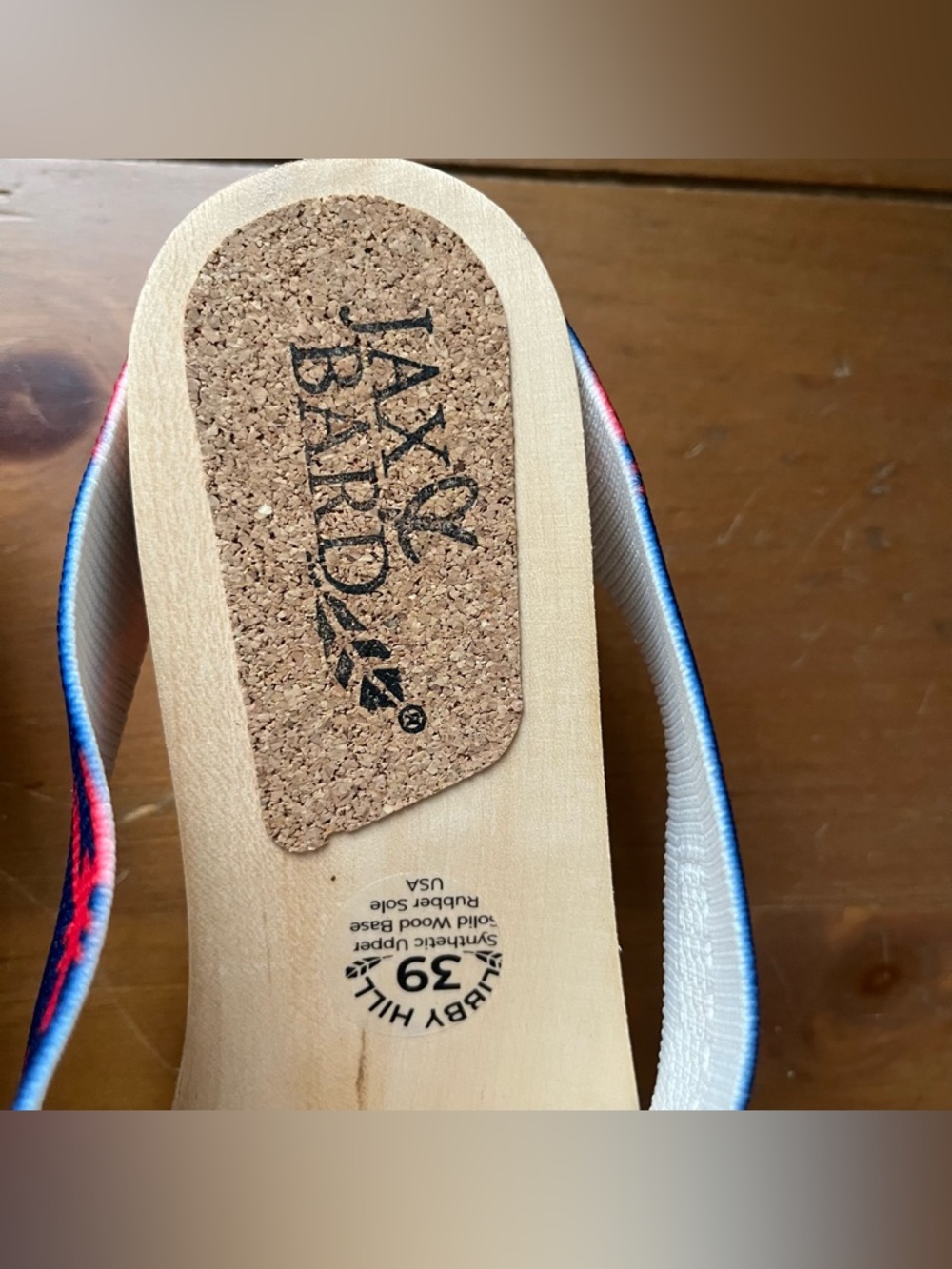 NWOT Jax & Bard Libby Hill Lobster Kitsch Wooden Platform clog Sandals 8.5 - 9 - Picture 7 of 10